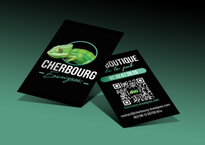 Carte de visite – Cherbourg Enseignes